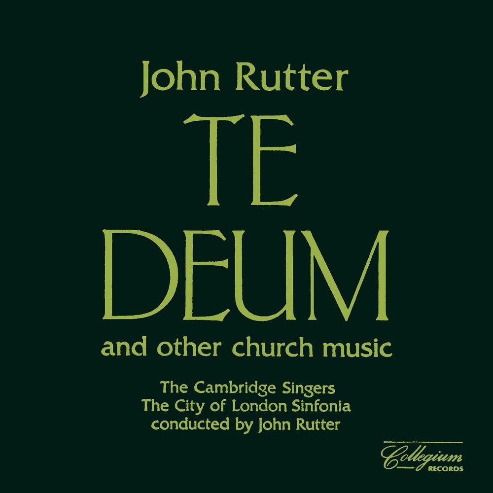Rutter: Te Deum & Other Church Music cover