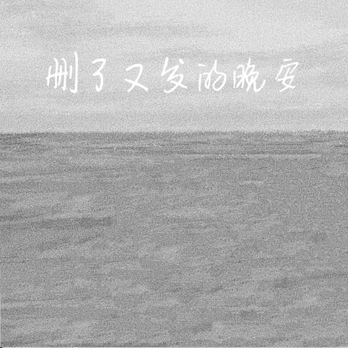 删了又发的晚安