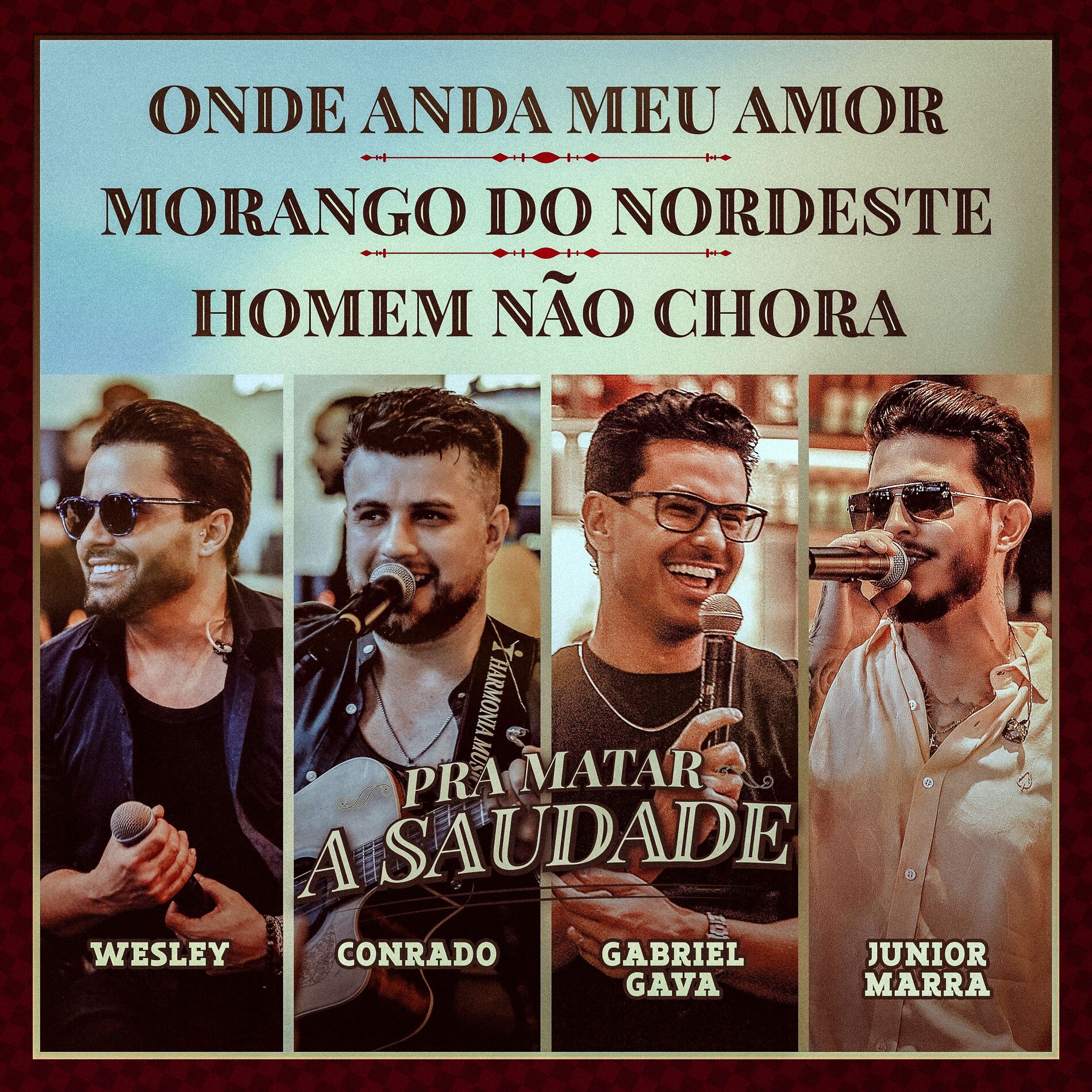 Album cover of Onde Anda Meu Amor / Morango do Nordeste / Homem Não Chora