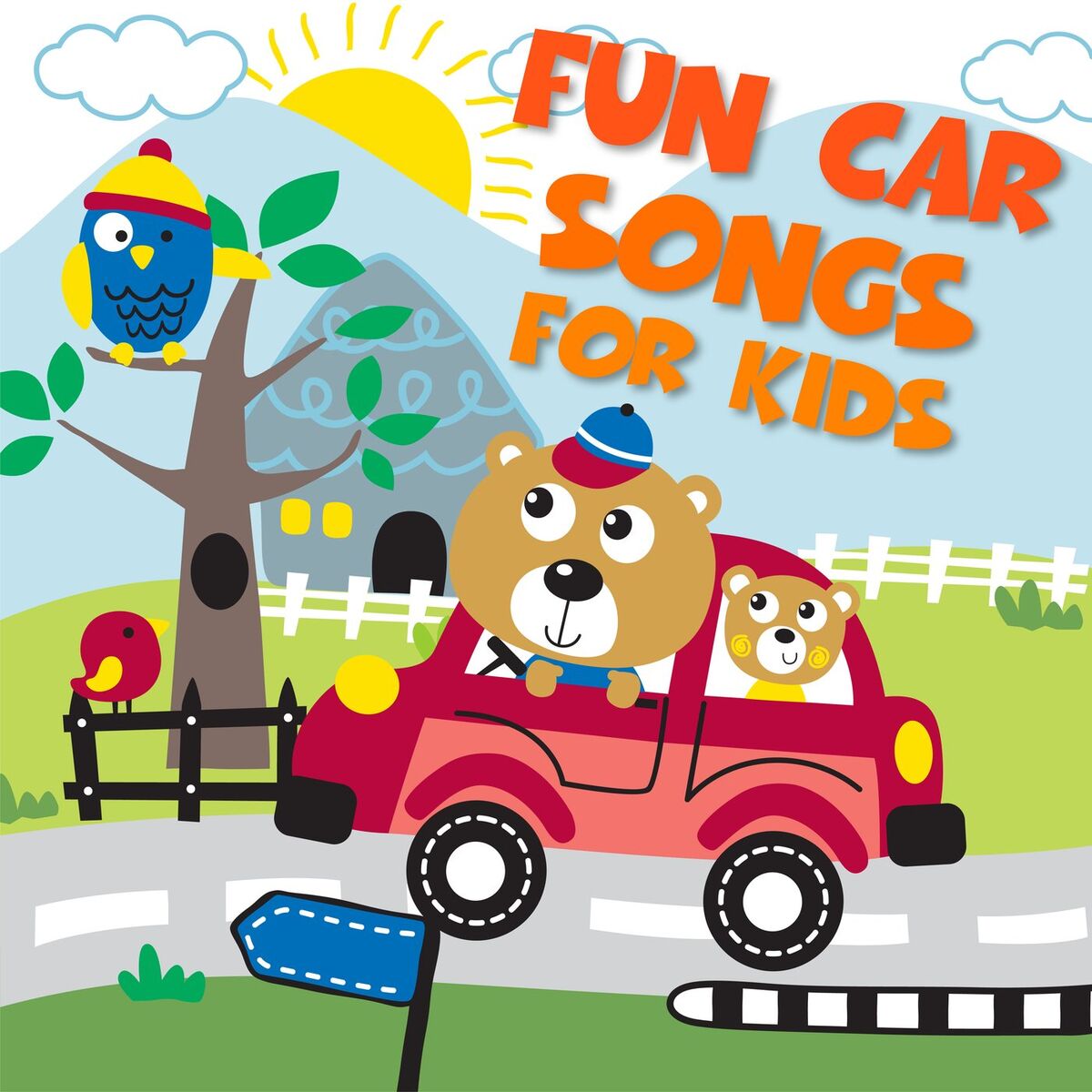 Album cover of Fun Car Songs for Kids