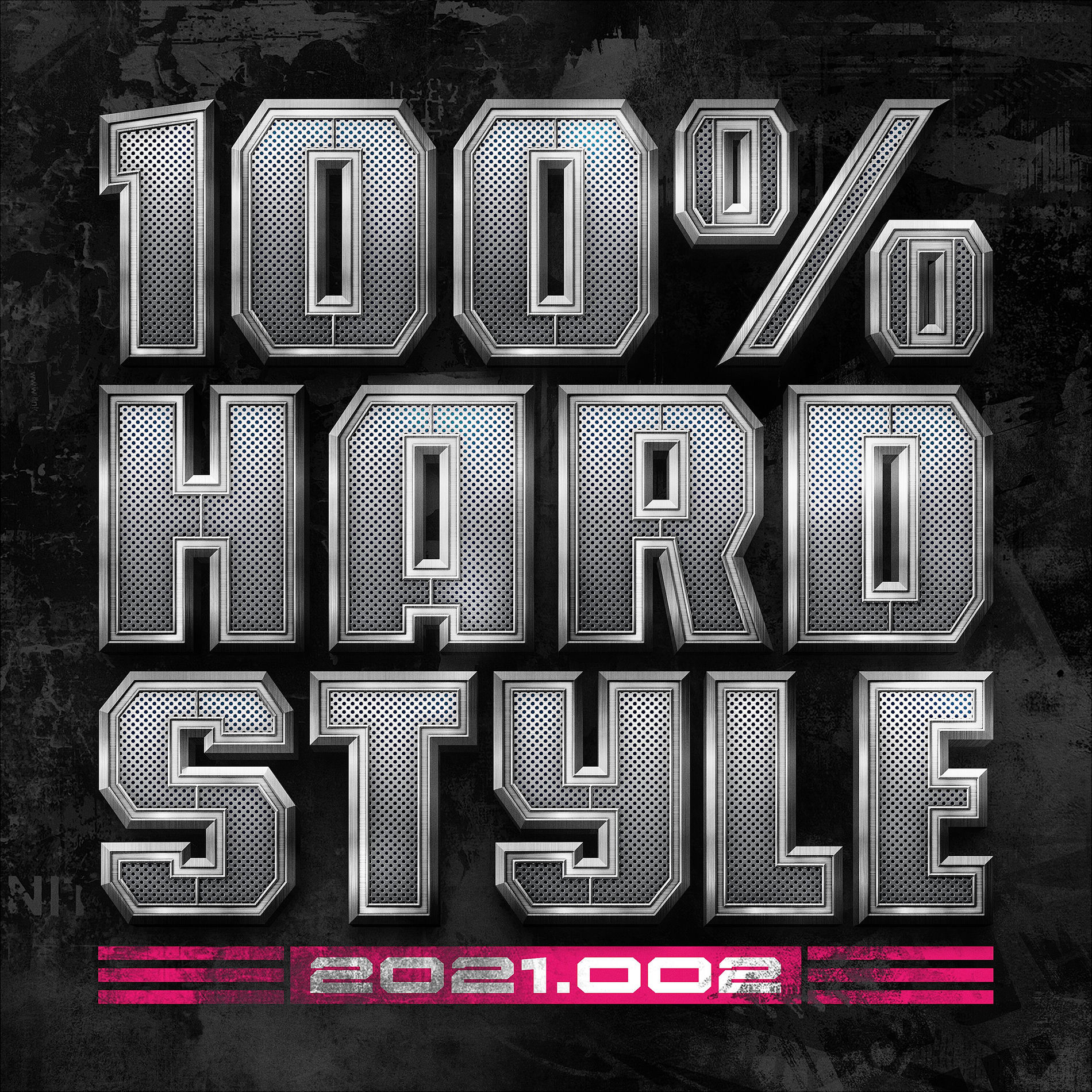 Album cover of 100% Hardstyle 2021 - 002