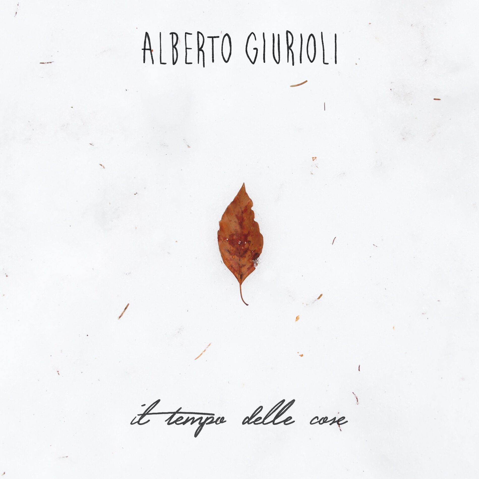 Album cover of Il Tempo delle Cose