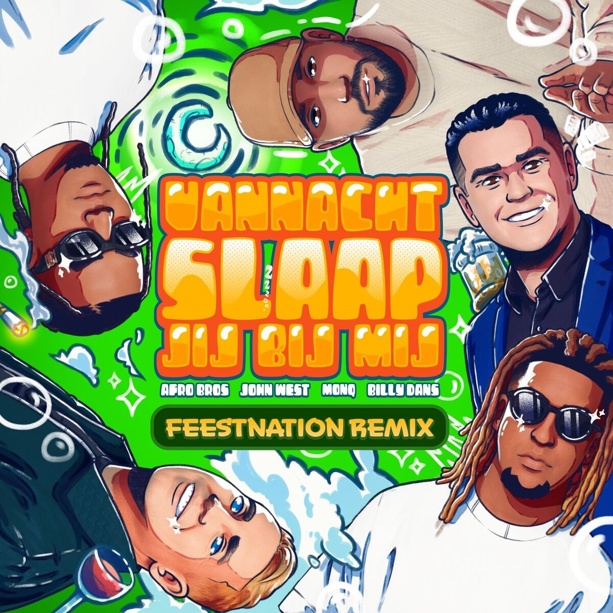Album cover of Vannacht Slaap Jij Bij Mij (FEESTNATION Remix)