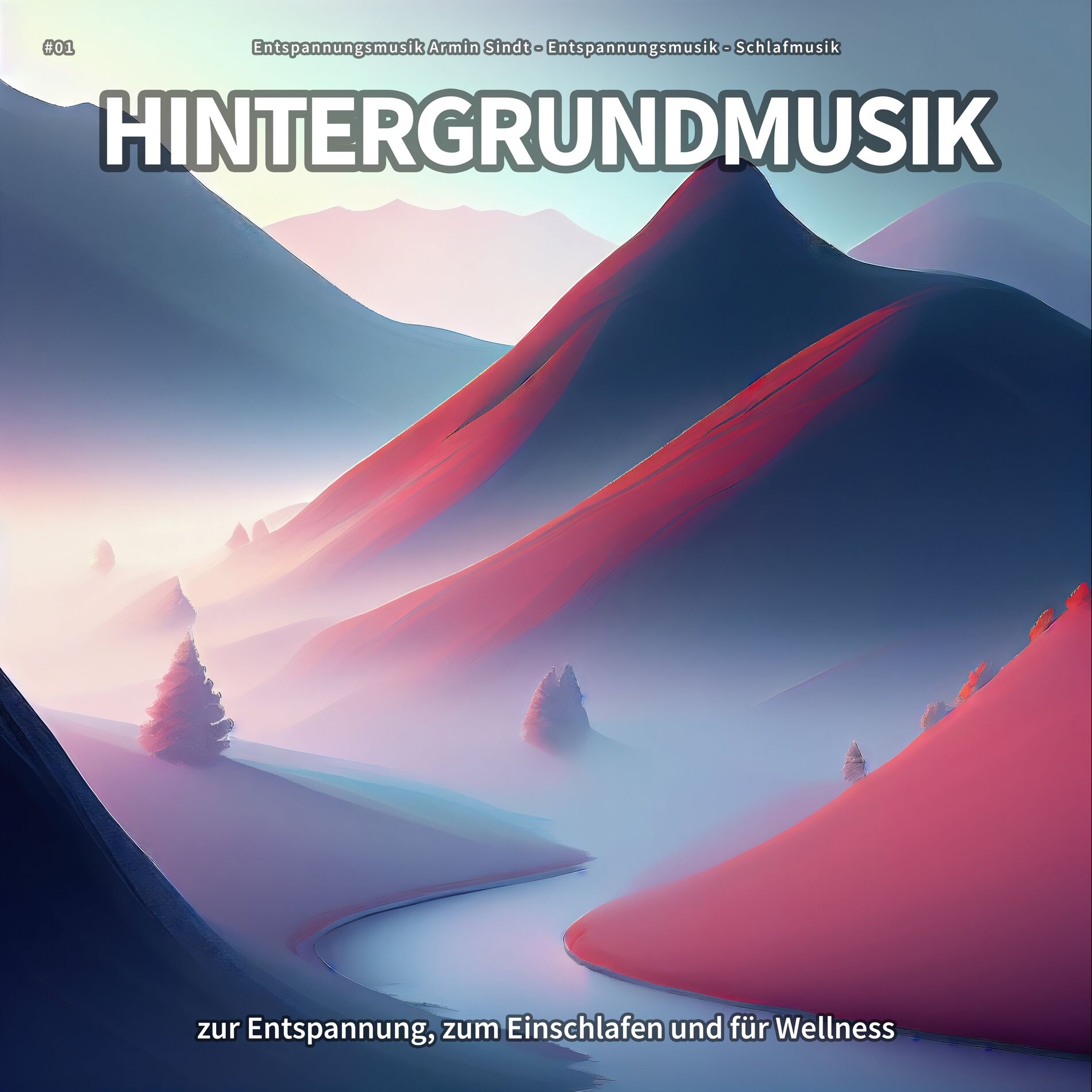 Album cover of #01 Hintergrundmusik zur Entspannung, zum Einschlafen und für Wellness