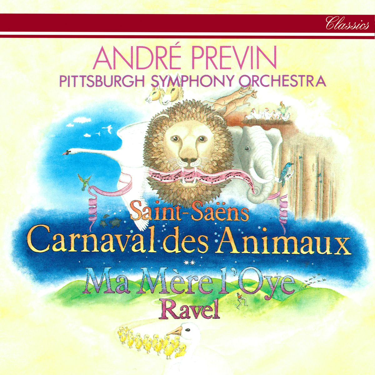 Album cover of Saint-Saëns: Le Carnaval des Animaux / Ravel: Ma mère l'oye