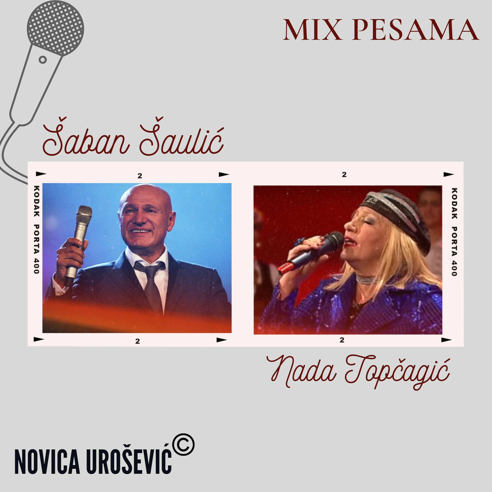 Album cover of Mix pesama - Saban Saulic i Nada Topcagic