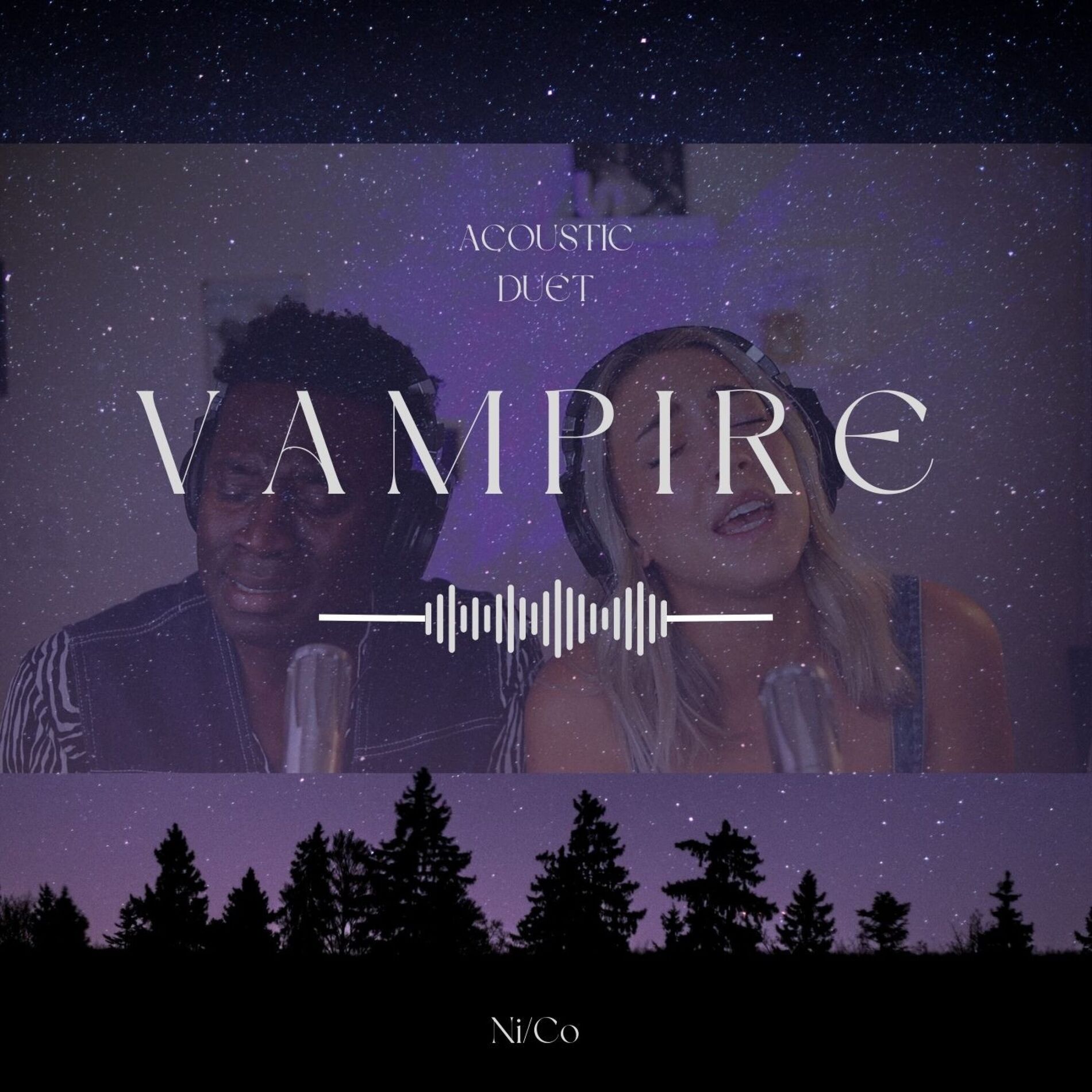 Album cover of vampire (acoustic duet)