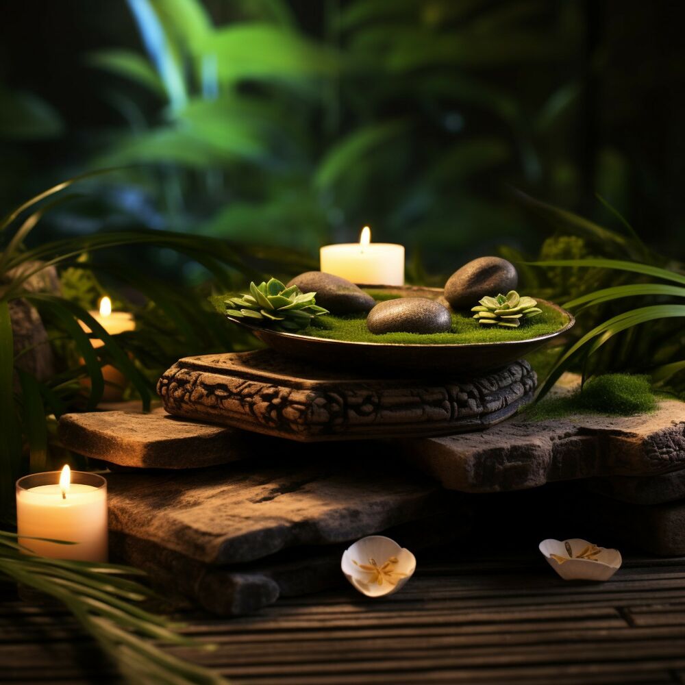 Picture of Calm Waterside Resonance: Ocean Spa Retreat