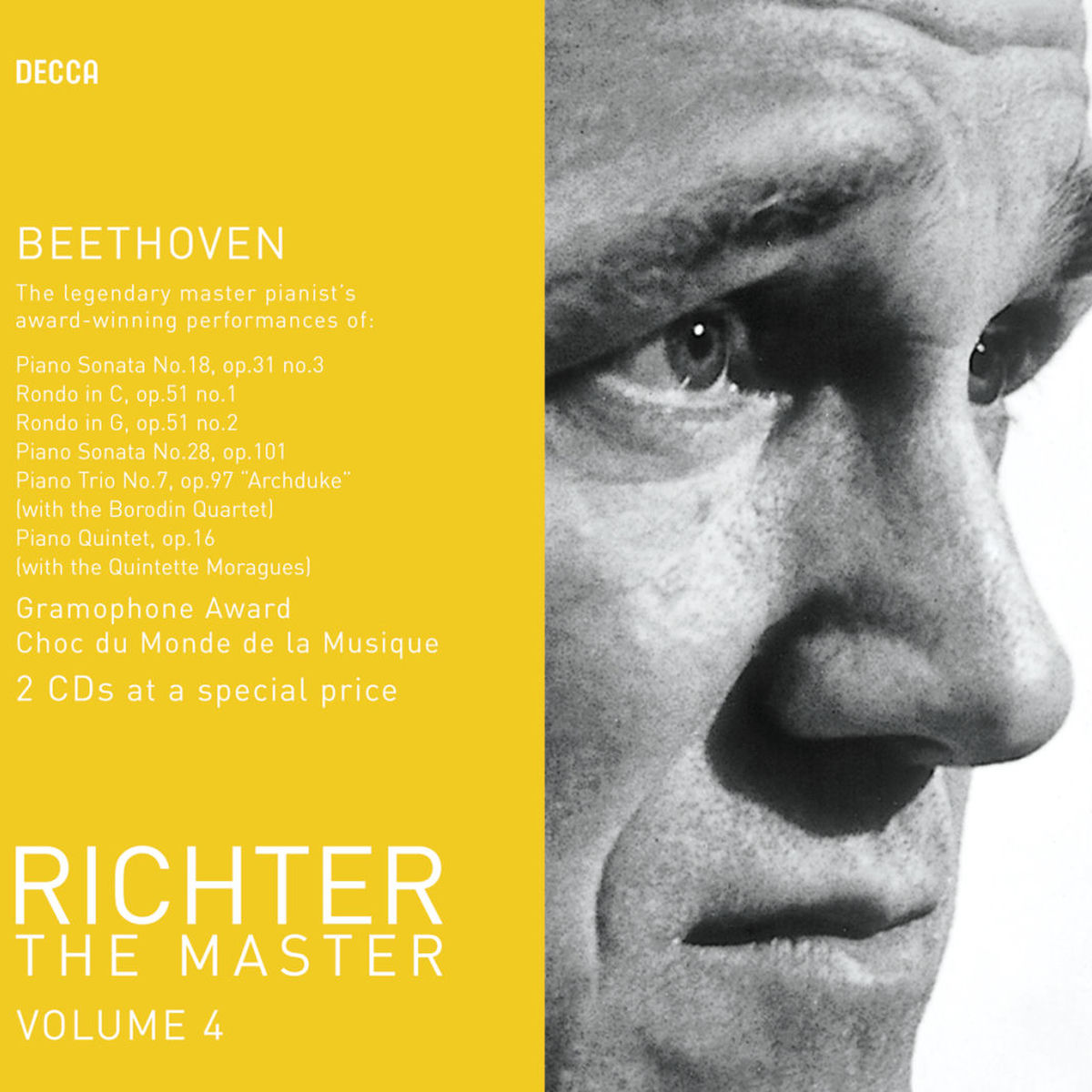 Album cover of Richter plays Beethoven Vol.2