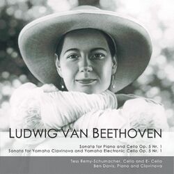 Cover of Beethoven Sonata for Cello and Piano Op. 5,1