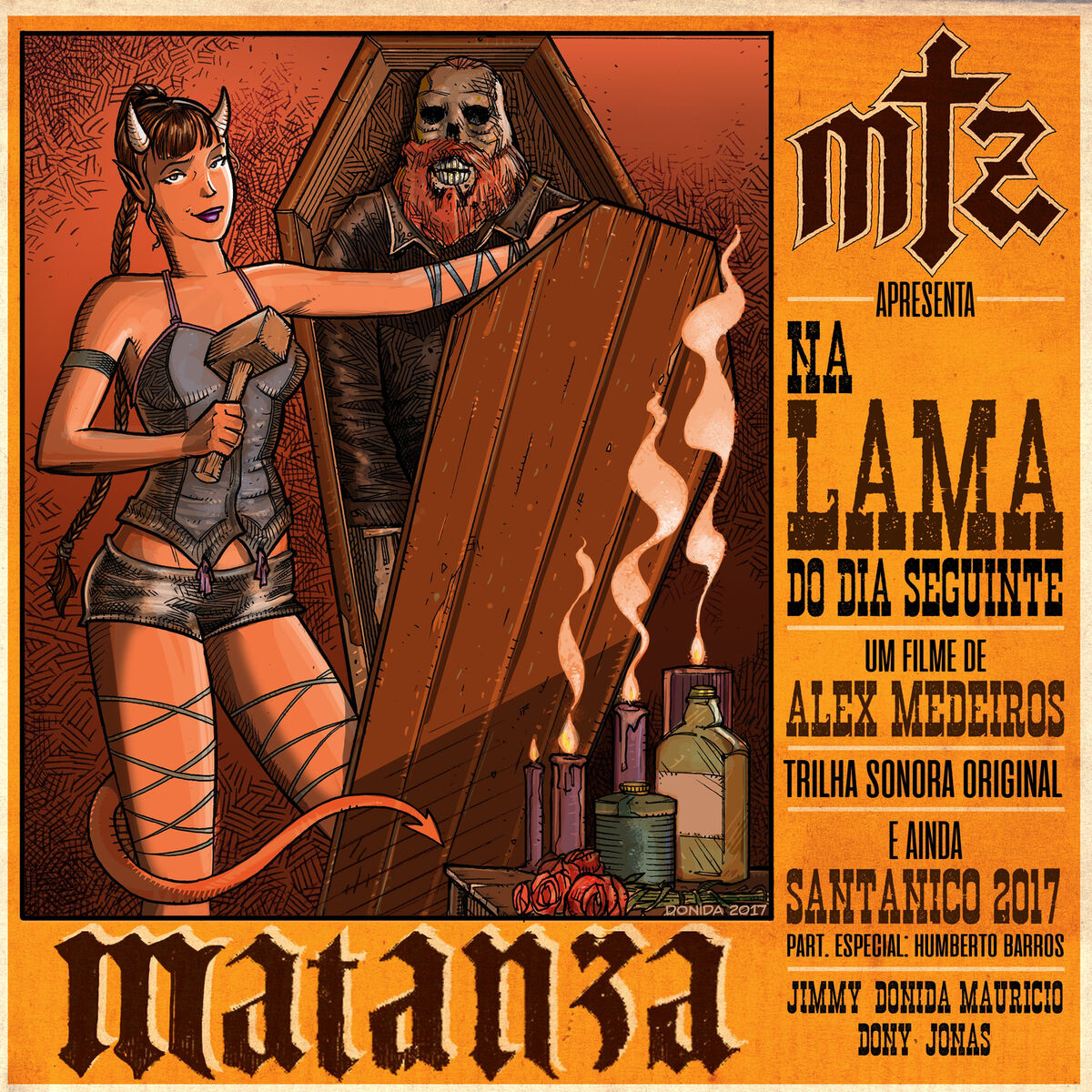 Album cover of Na Lama do Dia Seguinte / Santanico (2017)