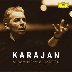 Cover of Karajan: Stravinsky & Bartók