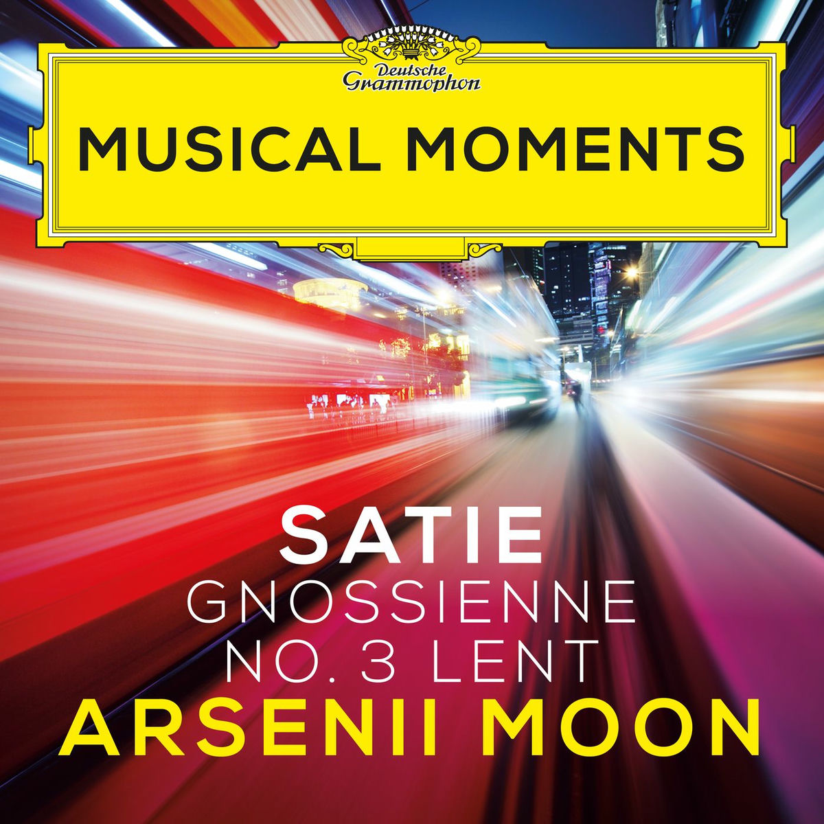 Album cover of Satie: Gnossienne No. 3. Lent