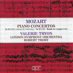 Cover of Mozart: Piano Concertos Nos. 24 & 25 by undefined