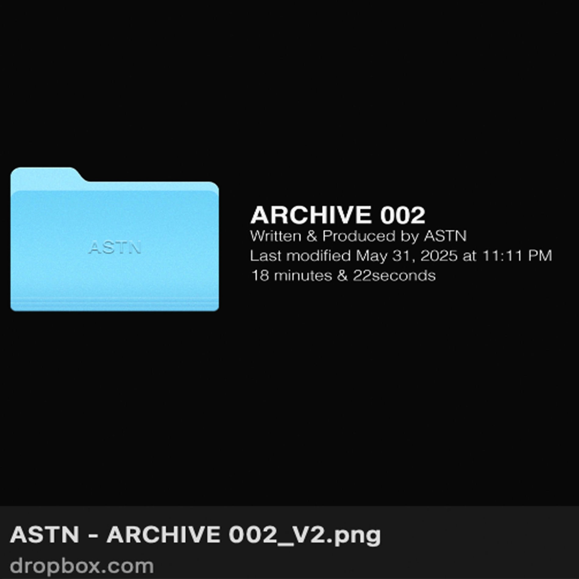Album cover of Archive 002