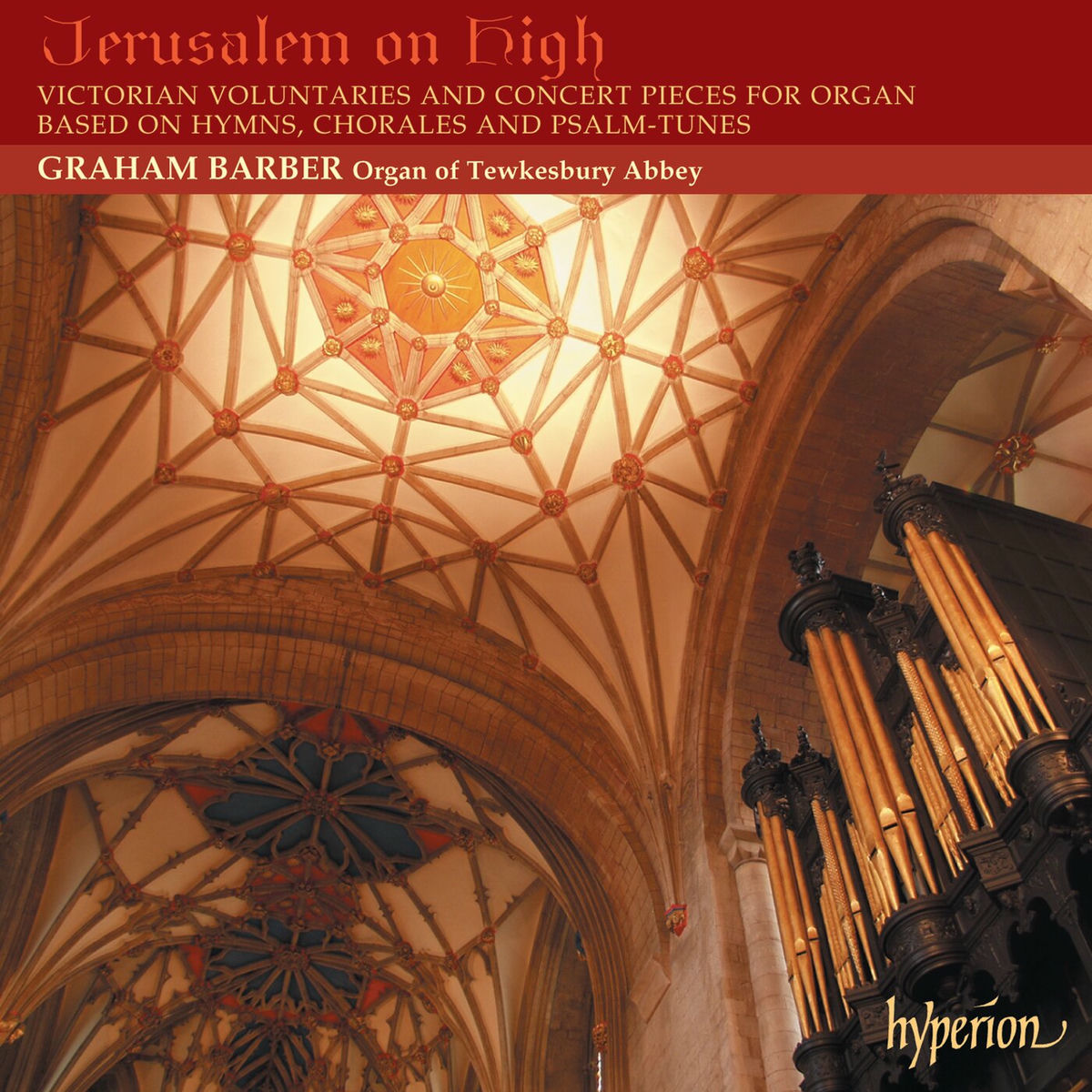 Album cover of Jerusalem on High: Victorian Voluntaries for Organ