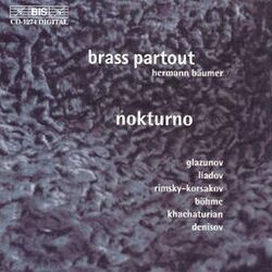 Cover of Glazunov / Liadov / Bohme: Music for Brass