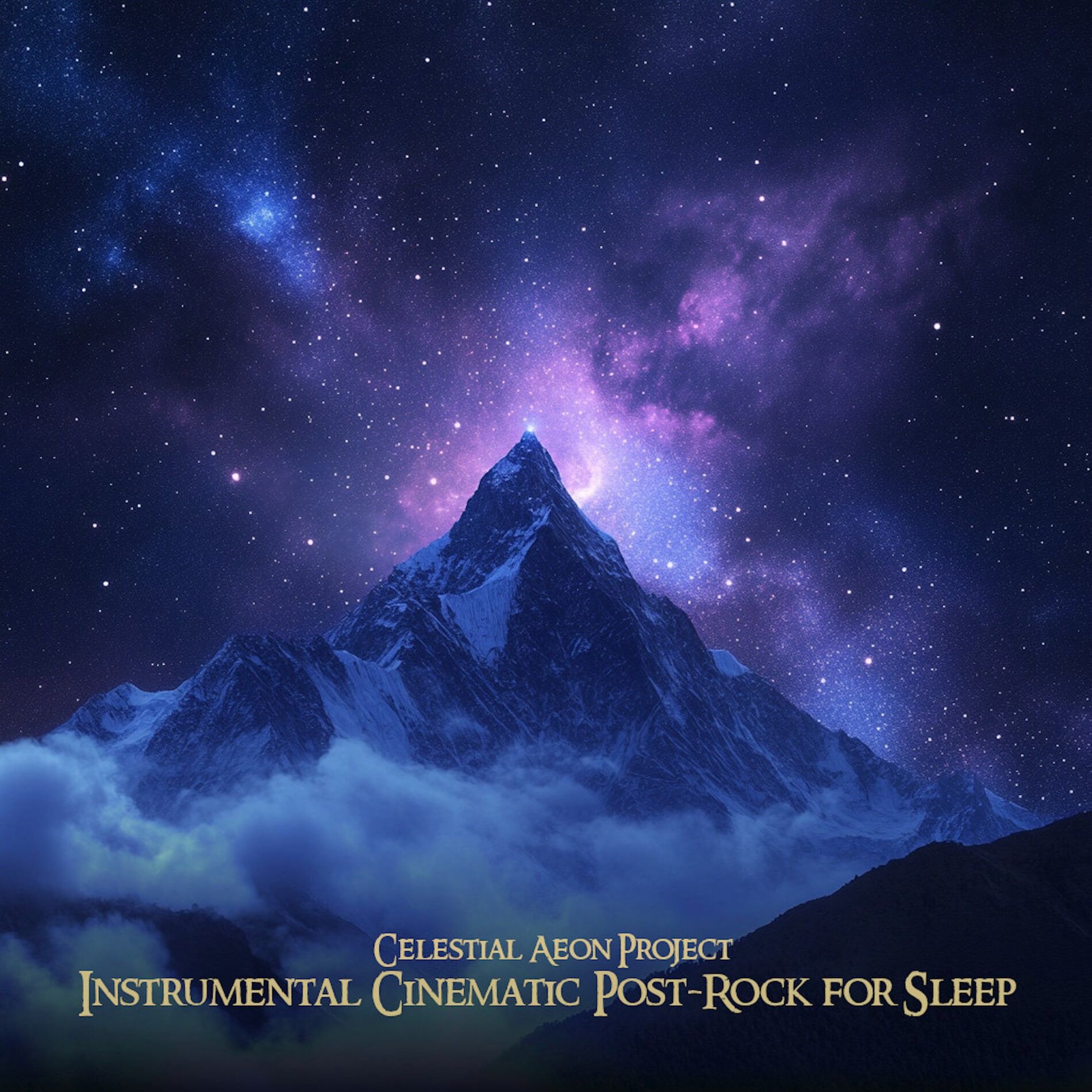 Album cover of Instrumental Cinematic Post-Rock For Sleep