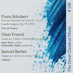 Cover of The Great Classical Music #138 : Franz Schubert, César Franck, Samuel Barber