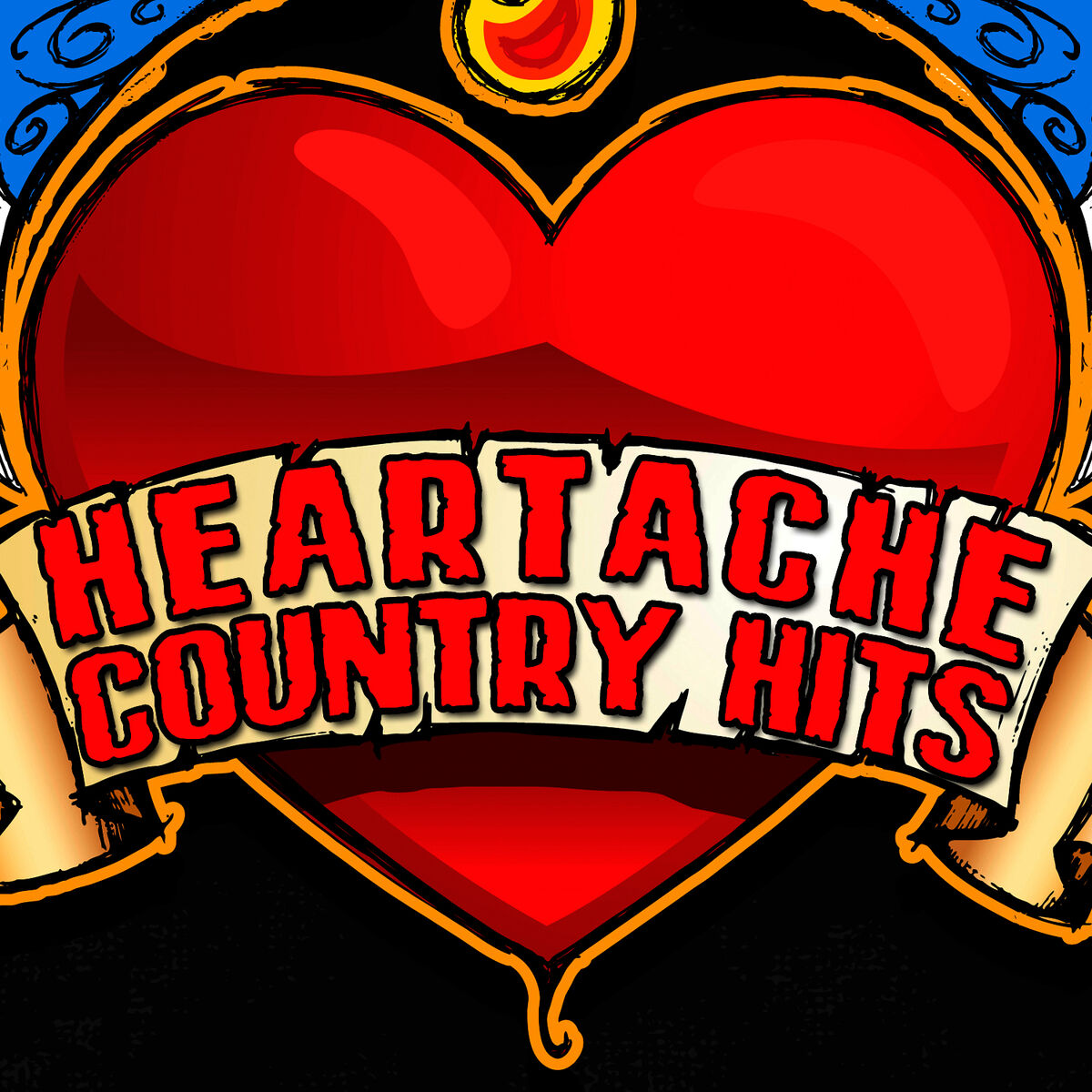 Album cover of Heartache Country Hits