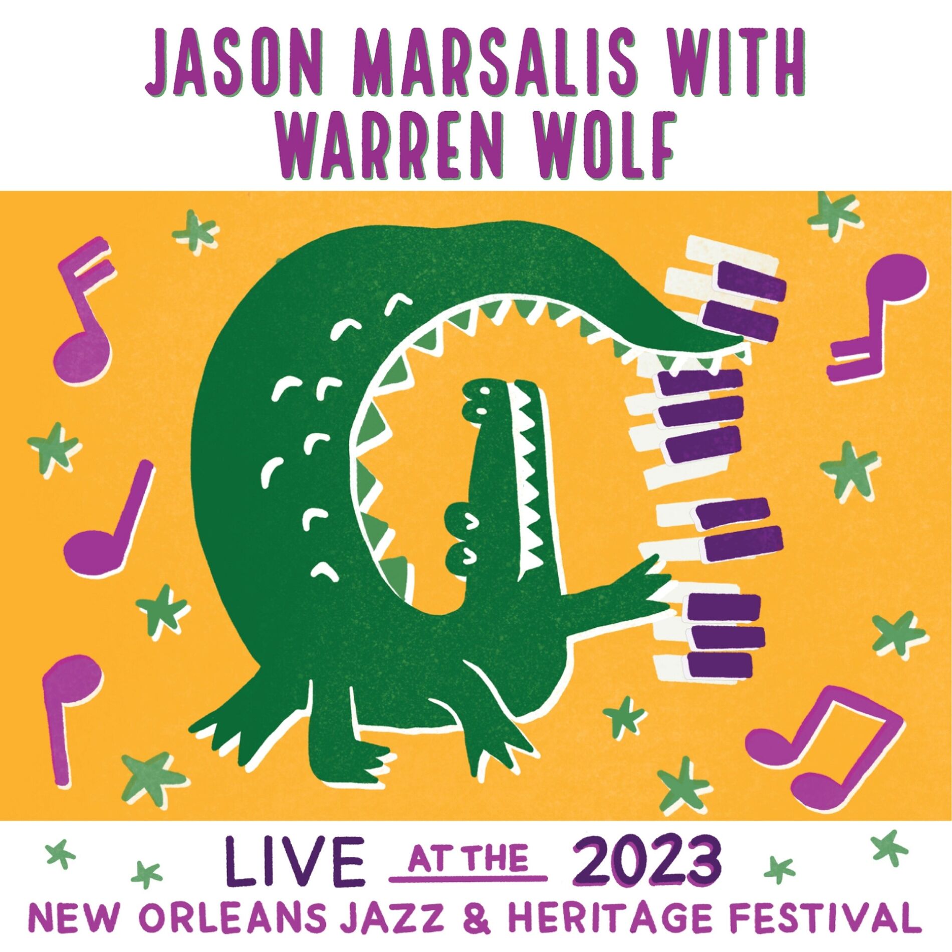 Album cover of Live At The 2023 New Orleans Jazz & Heritage Festival