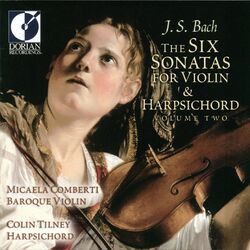 Cover of Bach, J.S.: Sonatas for Violin and Harpsichord, Vol. 2 - 1017, 1018, 1019