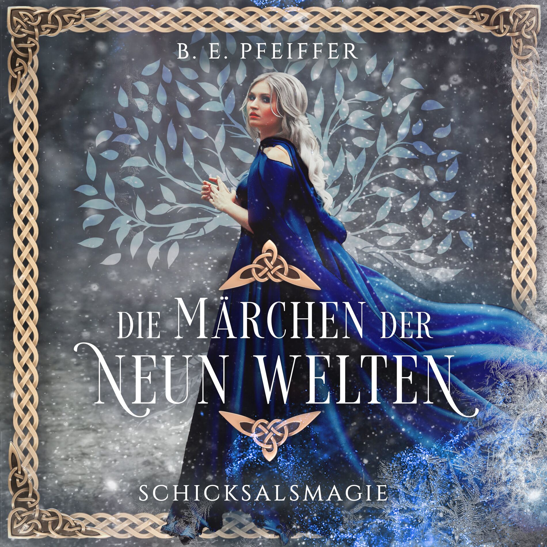 Album cover of Die Märchen der Neun Welten - Schicksalsmagie (Märchenhafter Auftakt der neuen Romantasyreihe mit nordischer Mythologie)