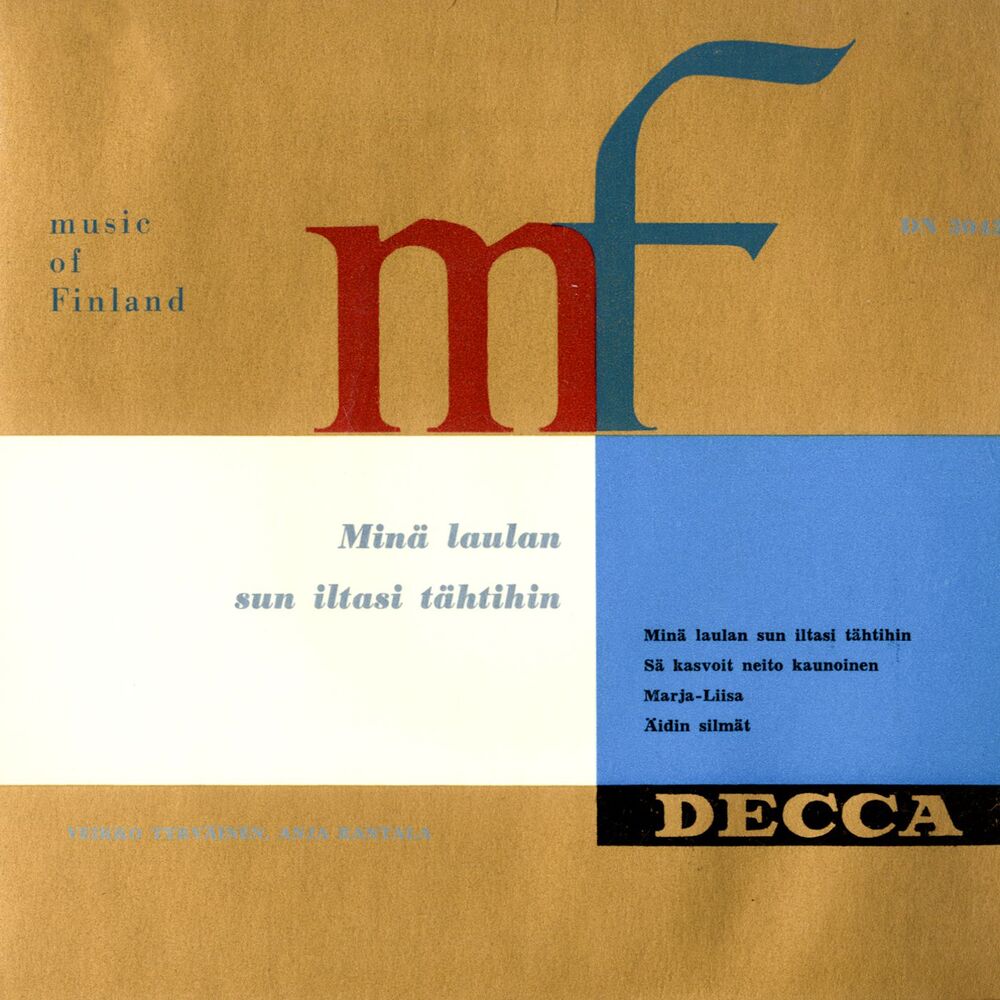 Picture of Music of Finland - Minä laulan sun iltasi tähtihin
