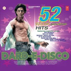 Cover of 52 Sizzling Non Stop Hits: Dard-E-Disco