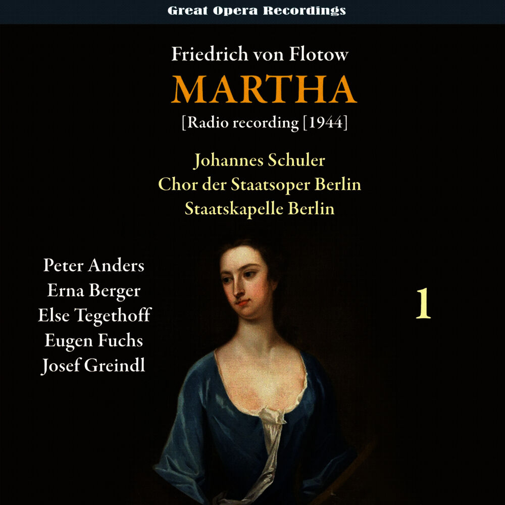 Picture of Flotow - Martha [Radio recording 1944], Vol. 1