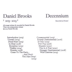 Cover of Decennium (2013-2023)
