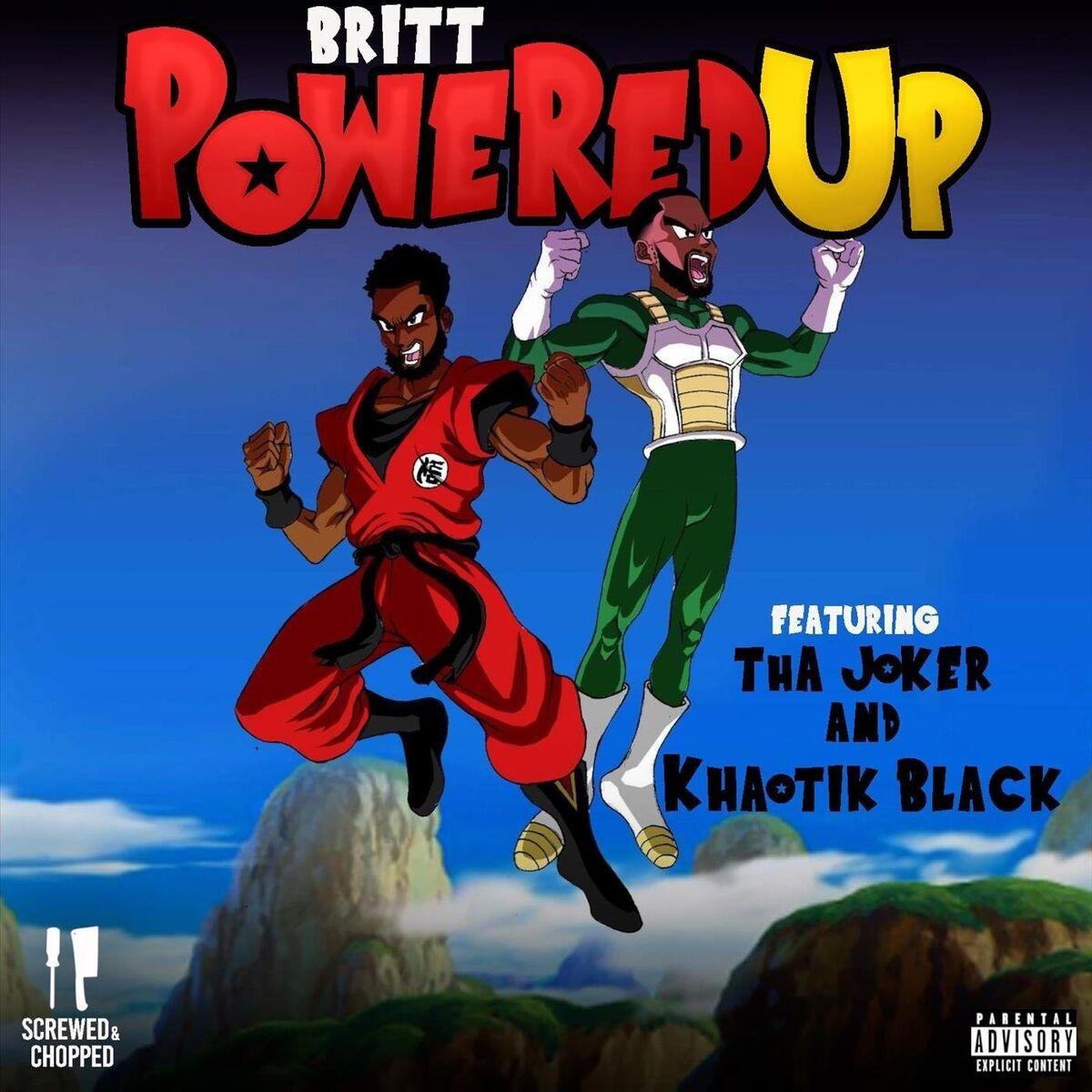 Album cover of Powered Up (Screwed & Chopped)