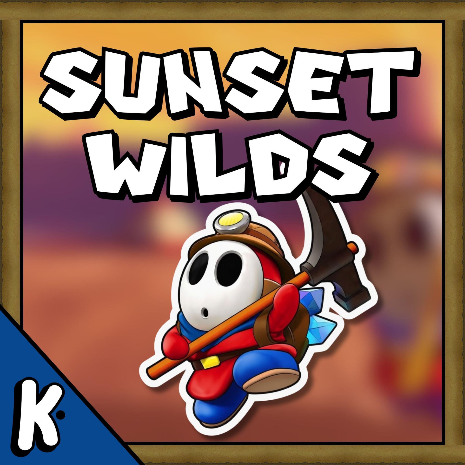 Album cover of Sunset Wilds (from Mario Kart: Super Circuit)