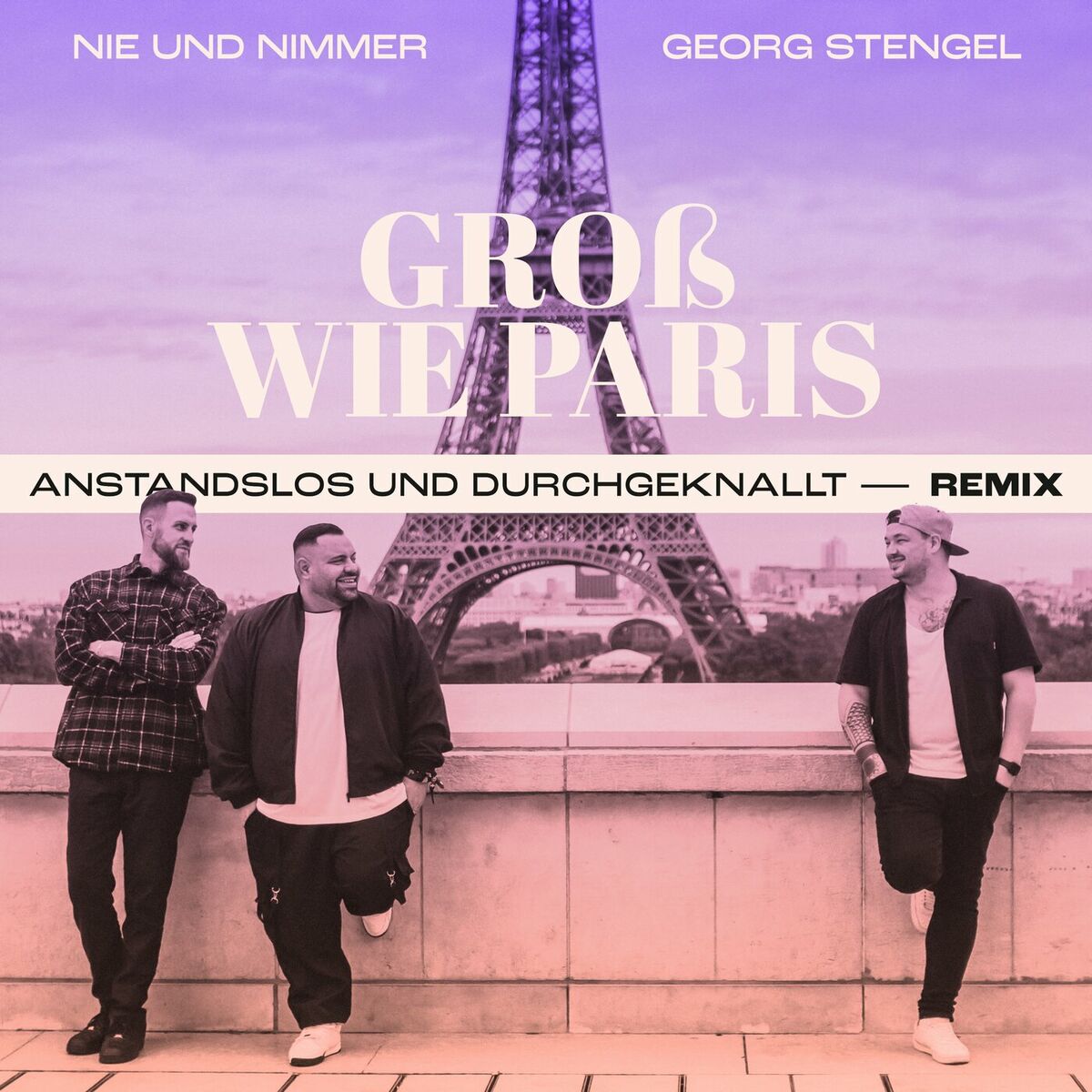 Album cover of Groß wie Paris (Anstandslos & Durchgeknallt Remix)