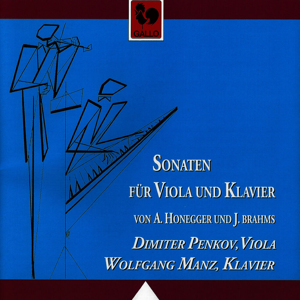 Picture of Honegger: Sonata for Viola & Piano, H 28 - Brahms: Sonata No. 1 & 2 for Viola & Piano, Op. 120