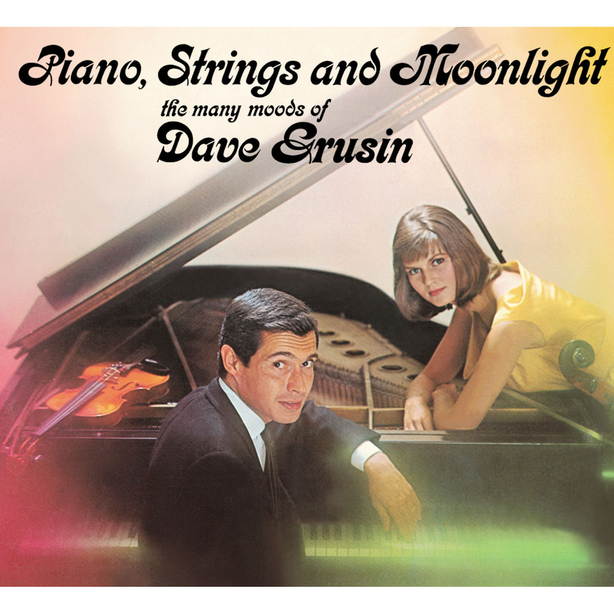 Album cover of The Many Moods of Dave Grusin. Piano, Strings and Moonlight