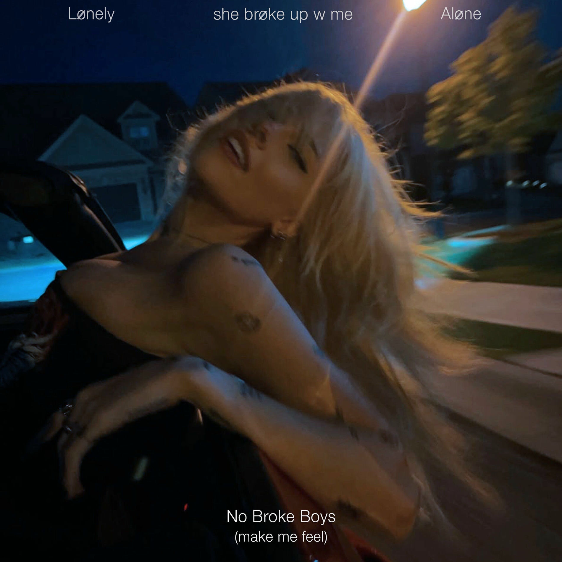 Album cover of No Broke Boys (make me feel)