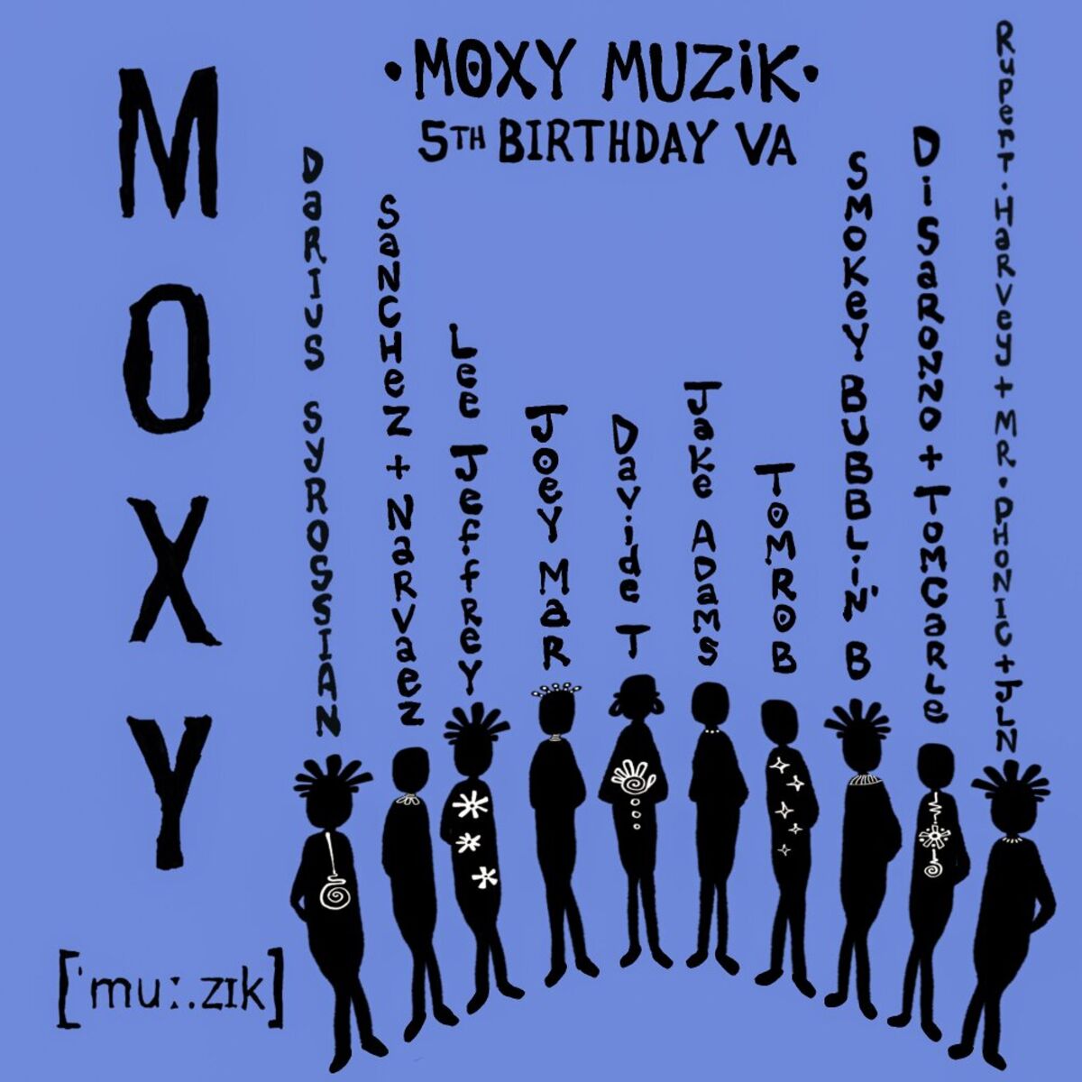 Album cover of Moxy Muzik 5th Birthday