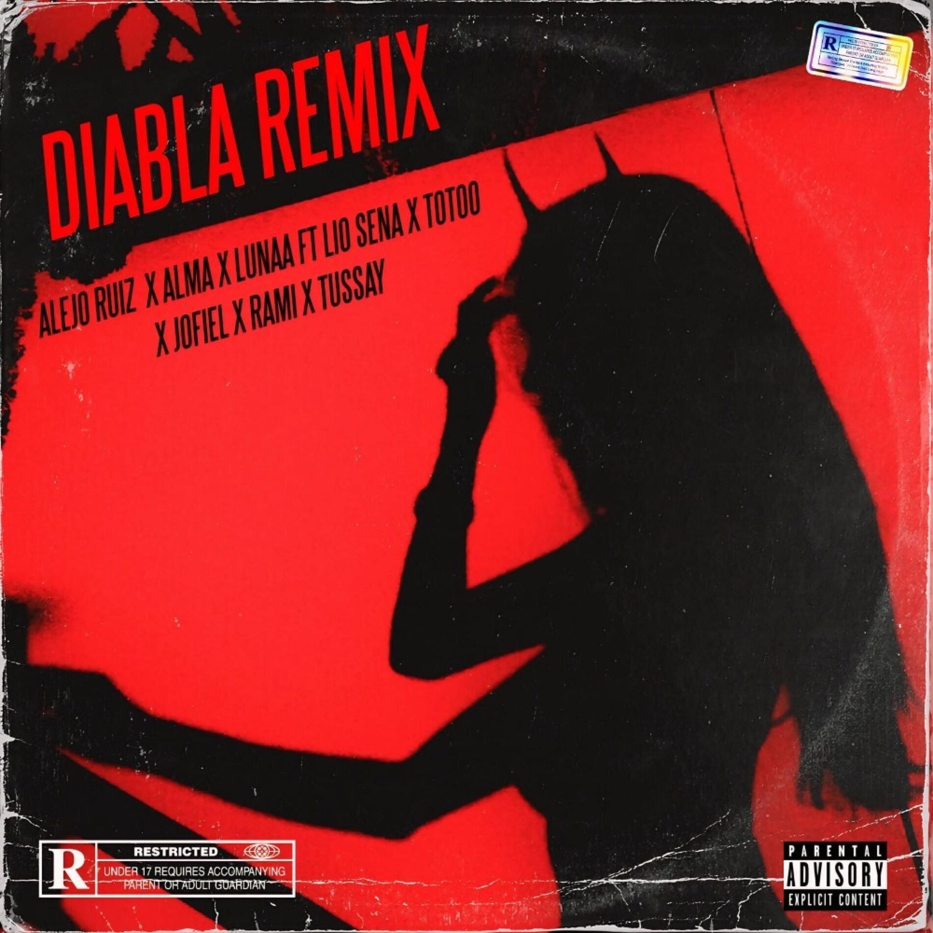 Album cover of Diabla (feat. Alejo Ruiz, Alma, Lio Sena, Totoo, Jofiel, Rami & Tussay)