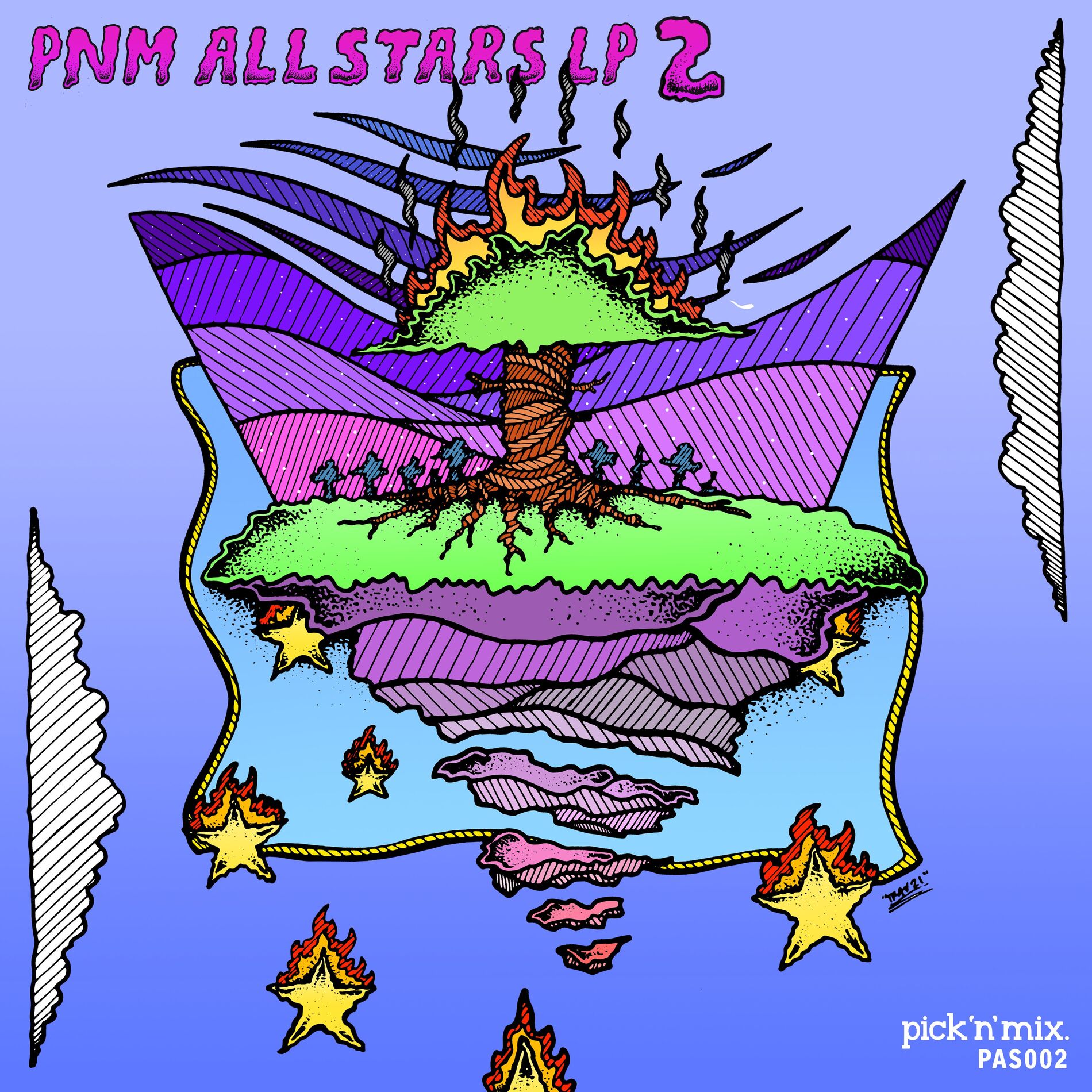 Album cover of PNM All Stars LP 2