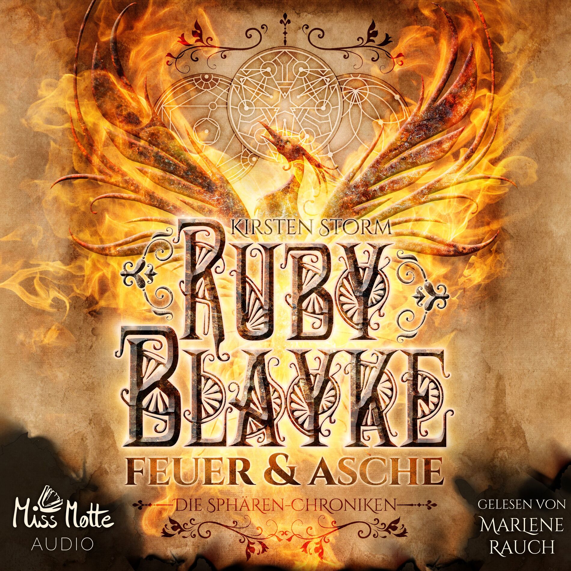 Album cover of Ruby Blayke: Feuer und Asche (Die Sphären-Chroniken 1)