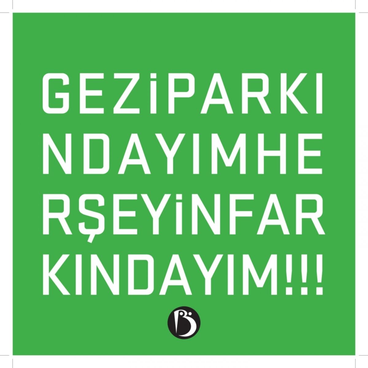 Album cover of Her Şeyin Farkındayım (Gezi Parkındayım)