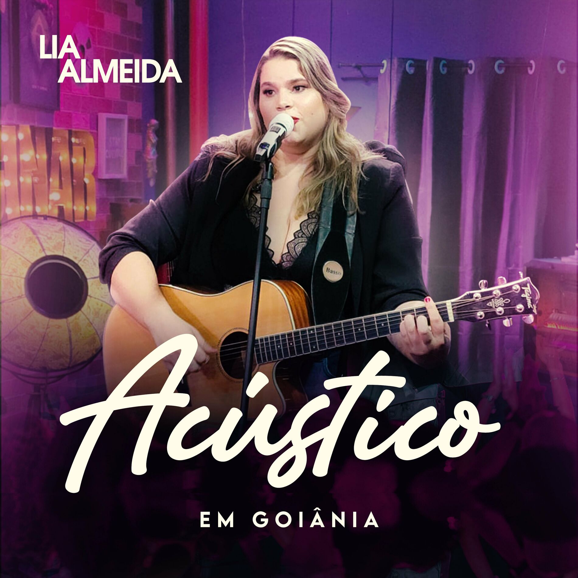 Album cover of Lia Almeida (Acústico em Goiânia) (Ao Vivo)