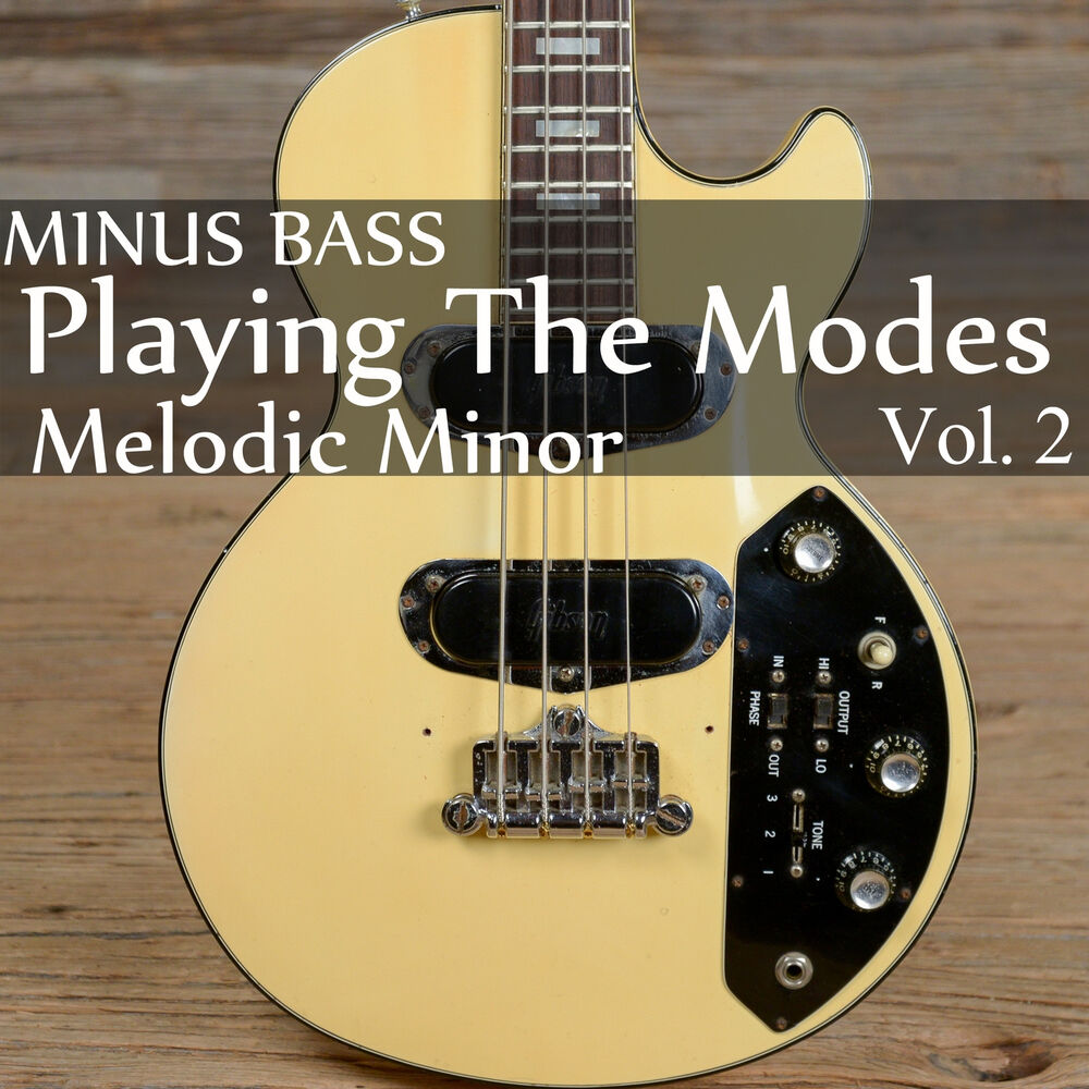 Picture of Minus Bass Playing the Modes: Melodic Minor, Vol. 2