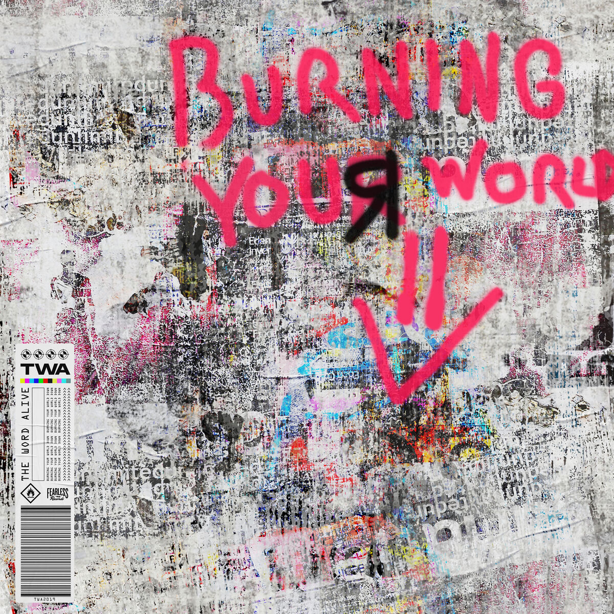 Album cover of BURNING YOUR WORLD DOWN