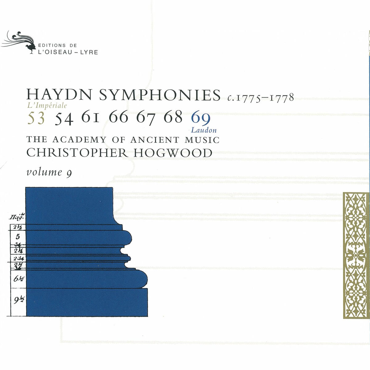 Album cover of Haydn: Symphonies Vol. 9