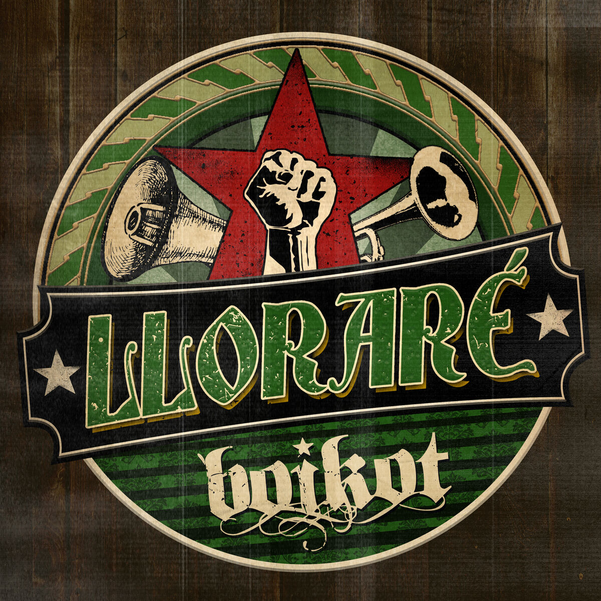 Album cover of Lloraré