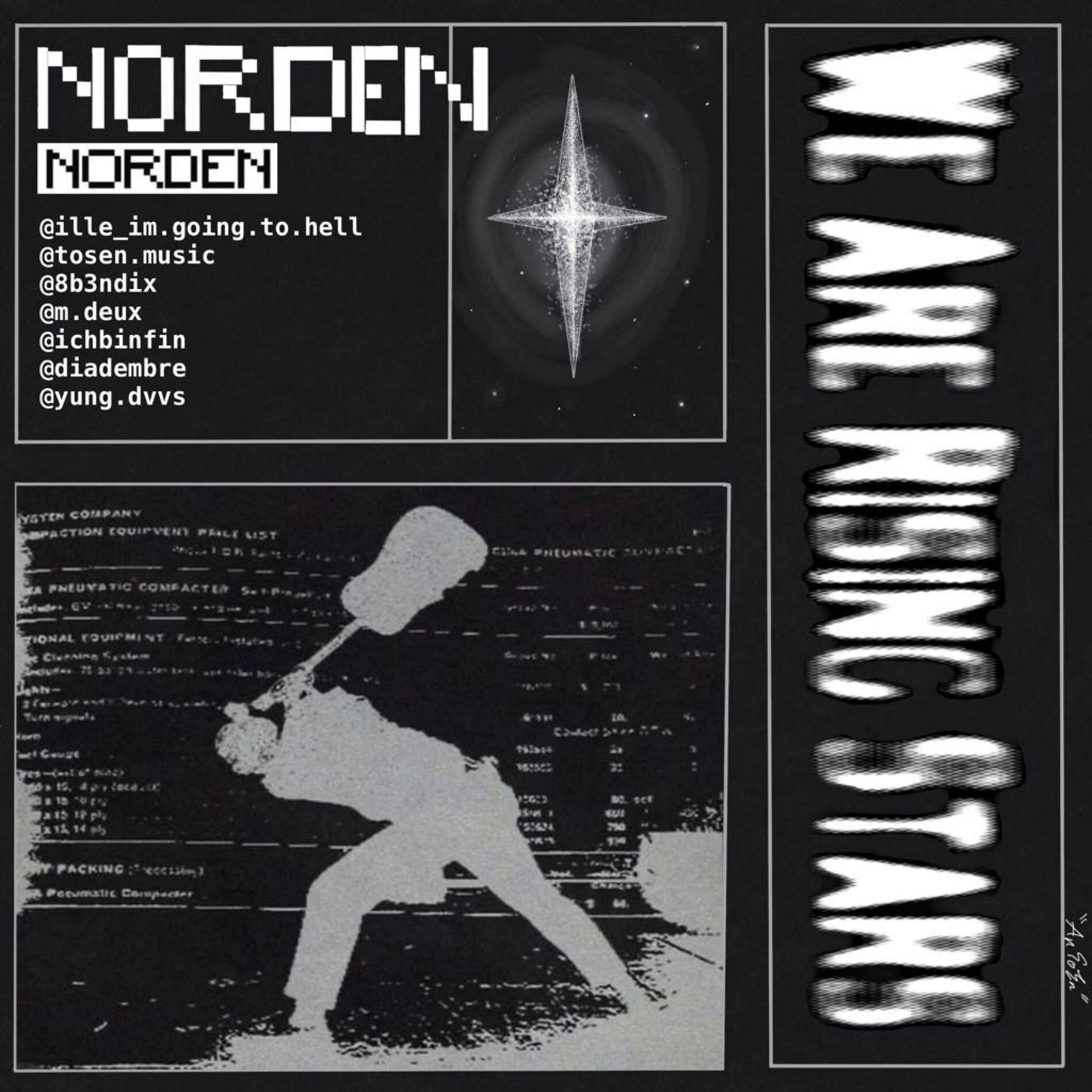 Album cover of NORDEN (feat. Diadem, M.Deux, FIN, ille, b€ndix, tosen & DVV$)