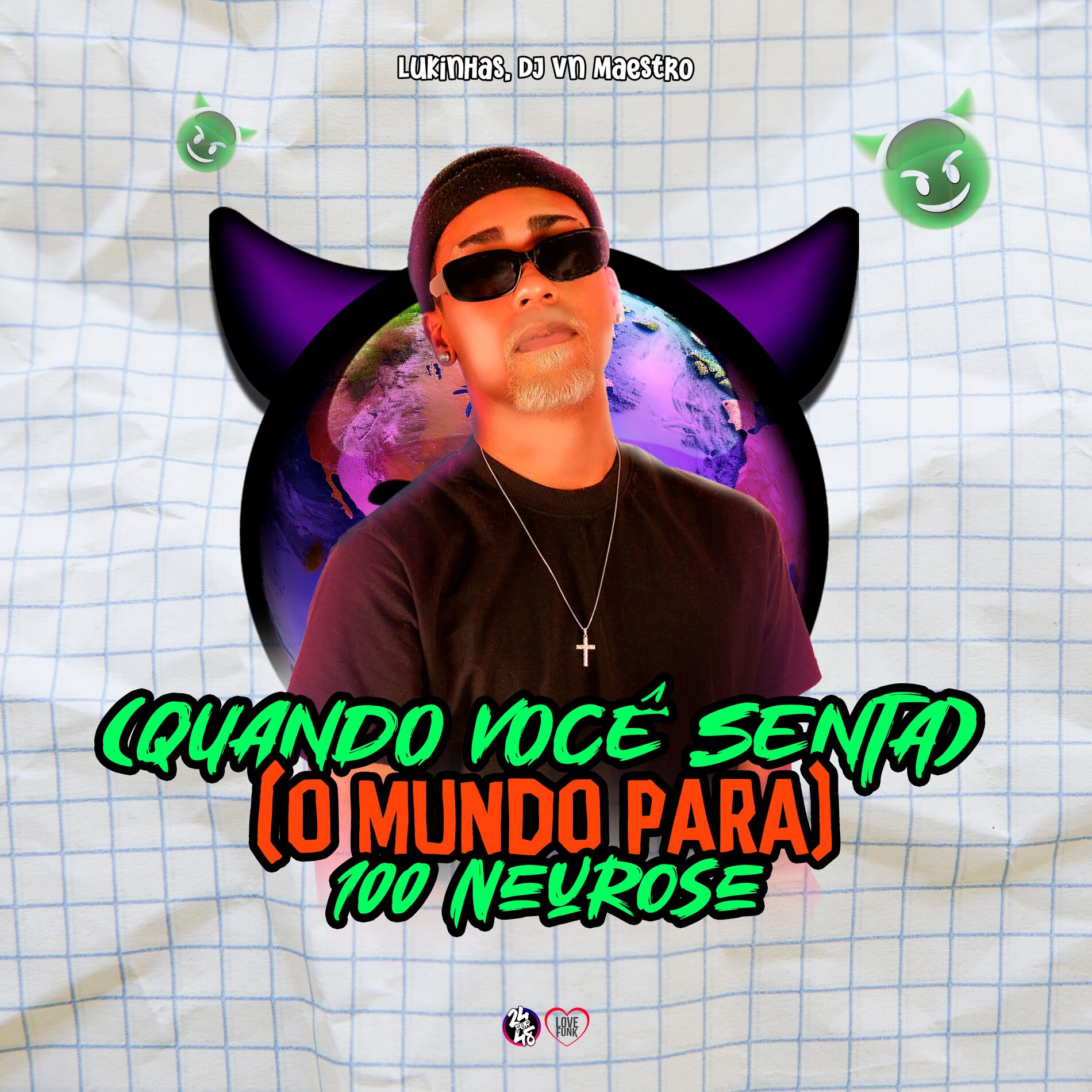Album cover of Quando Voce Senta o Mundo Para - 100 Neurose