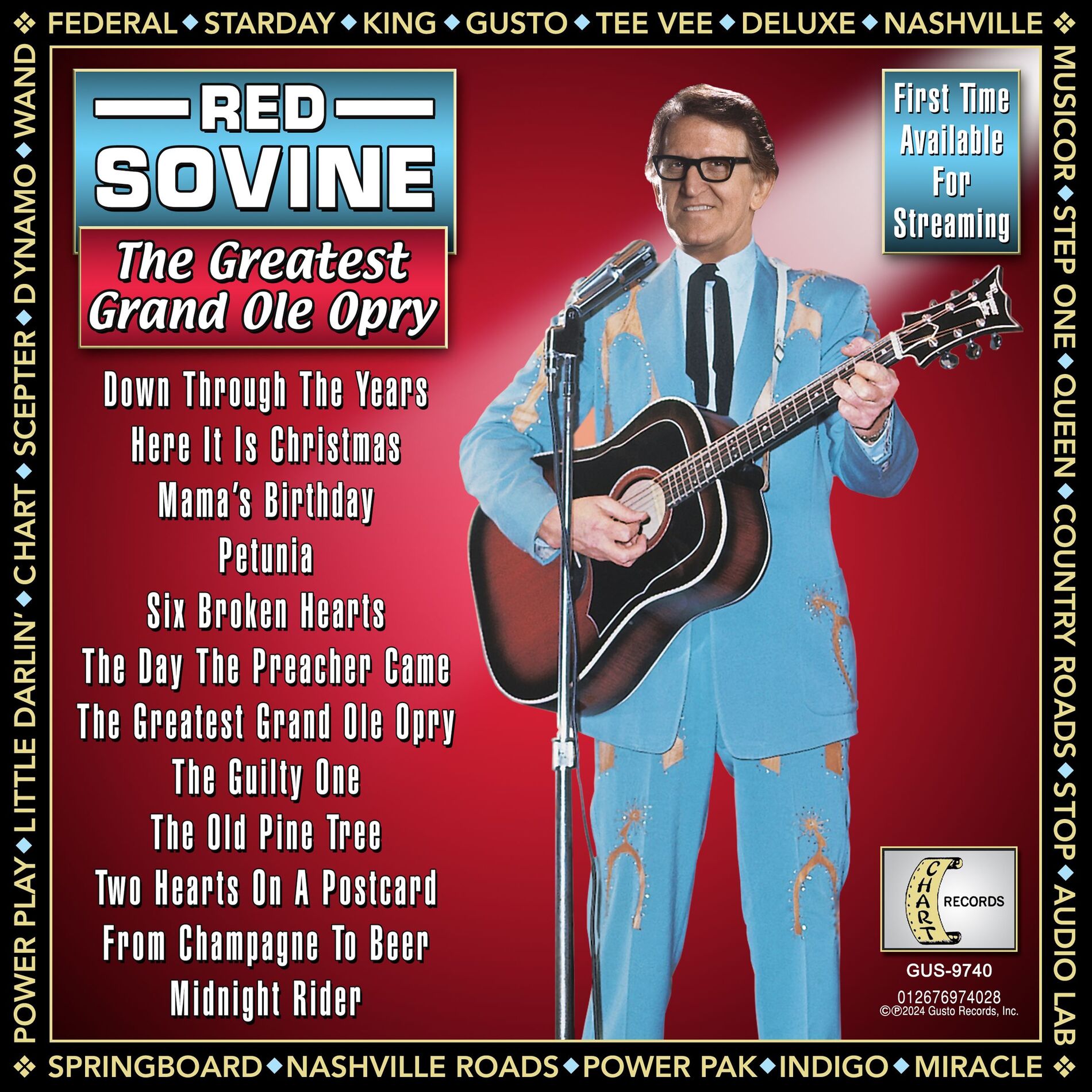 Album cover of The Greatest Grand Ole Opry (Original Chart Records Recordings)